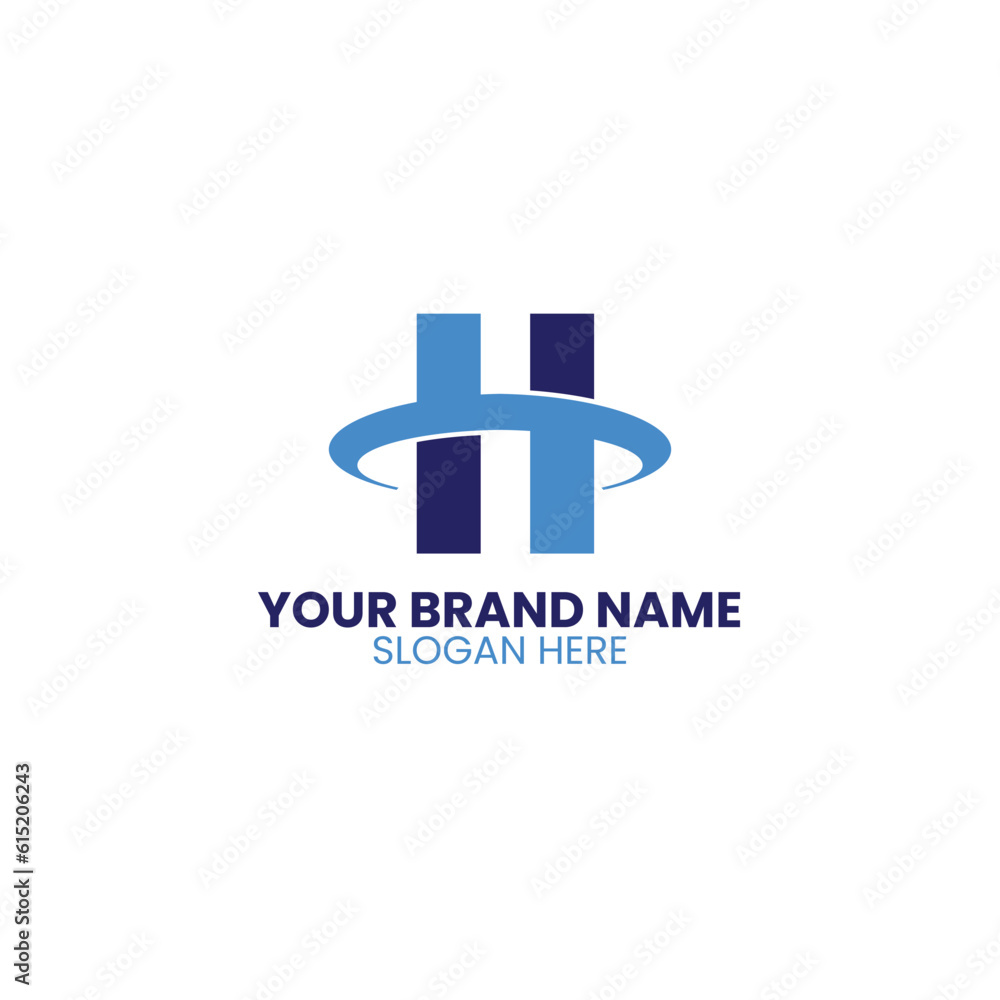 Creative Letters H logo design and Vector Illustration Creative Letters H logo design and Vector Illustration