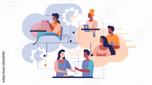 Organizational Synergy: Diverse Young Professionals and Teamwork in Project Execution