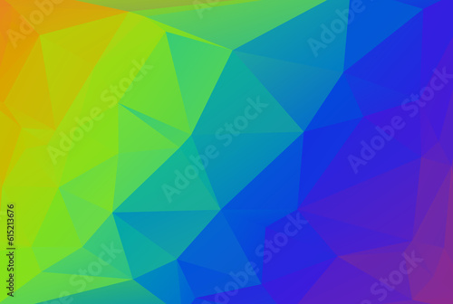 Triangle pattern multicolored polygon texture abstract shape background artwork