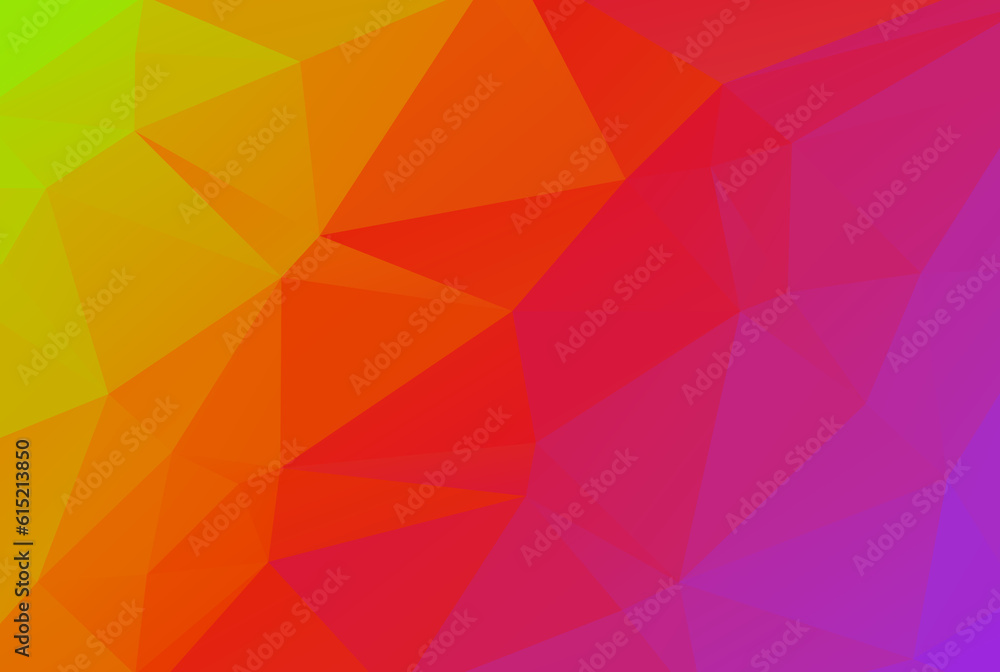 Triangle pattern multicolored polygon texture abstract shape background artwork