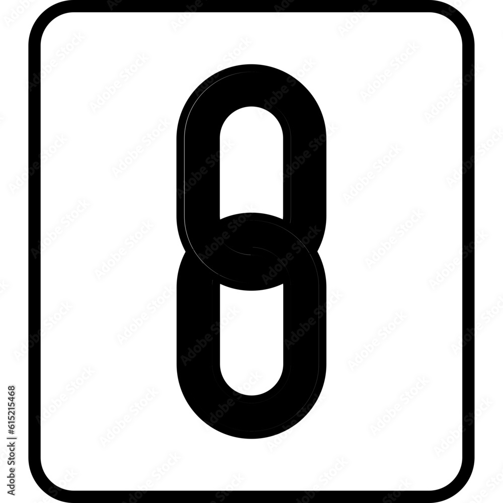 Link in fill style illustration

