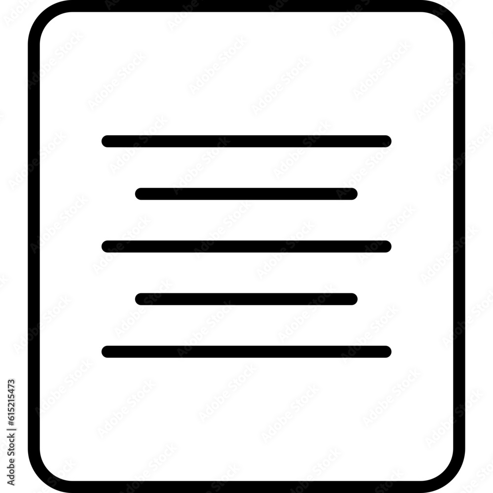 Free Center Align in fill style illustration
Free Center Align in fill style illustration