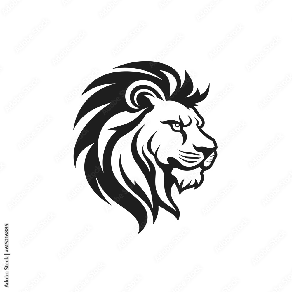 Lion logo, lion icon, lion head, vector Lion logo, lion icon, lion head, vector