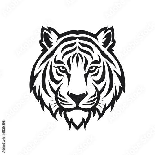 Tiger logo  tiger icon  tiger head  vector