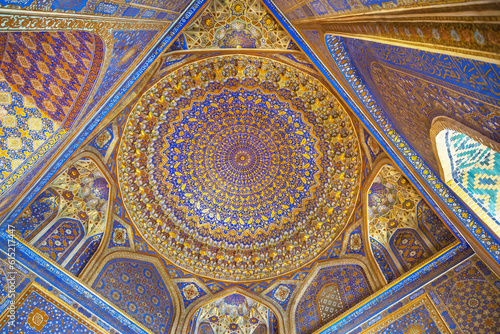 Tilya Kori Madrasa  Samarkand  Uzbekistan
