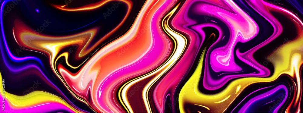 Abstract luxurious multicolor smooth wavy marble texture background. Abstract beautiful holographic fluid curved wave liquid background. Luxurious fluid texture background. Abstract luxurious multicolor smooth wavy marble texture background. Abstract beautiful holographic fluid curved wave liquid background. Luxurious fluid texture background.