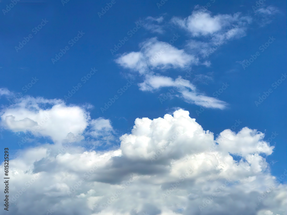 Obraz premium 夏の青空と入道雲