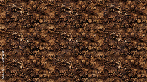 Seamless dirt pattern, created with AI Generative Technology