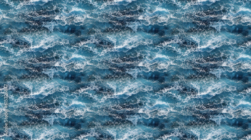 Seamless water pattern, created with AI Generative Technology