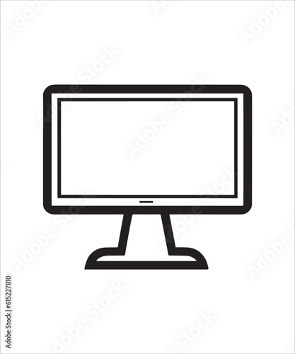Computer monitor icon.