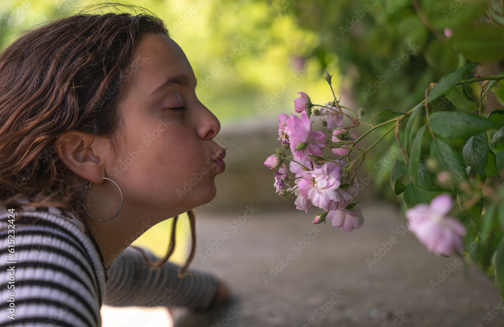 The Girl and the Flower The Girl and the Flower
