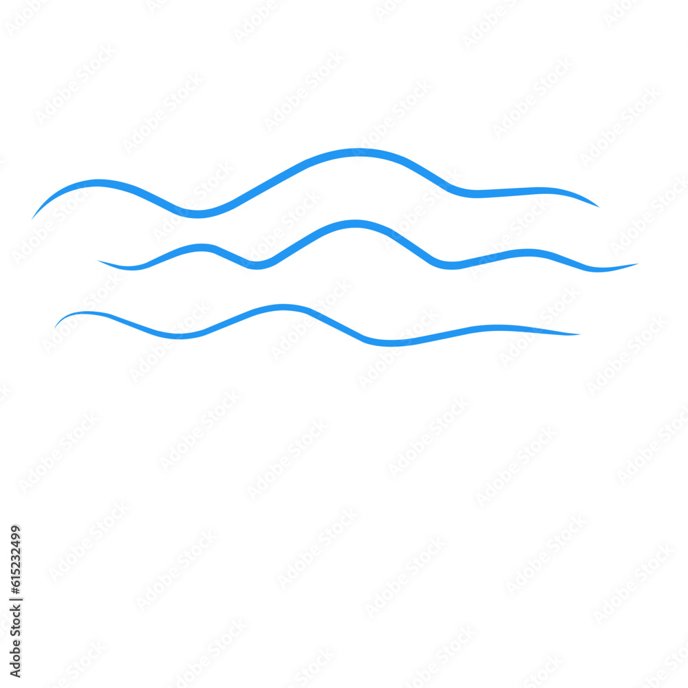 Ocean Wave Illustration Vector