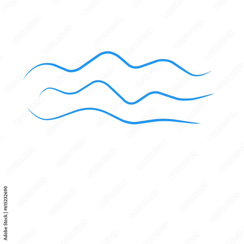 Ocean Wave Illustration Vector Ocean Wave Illustration Vector
