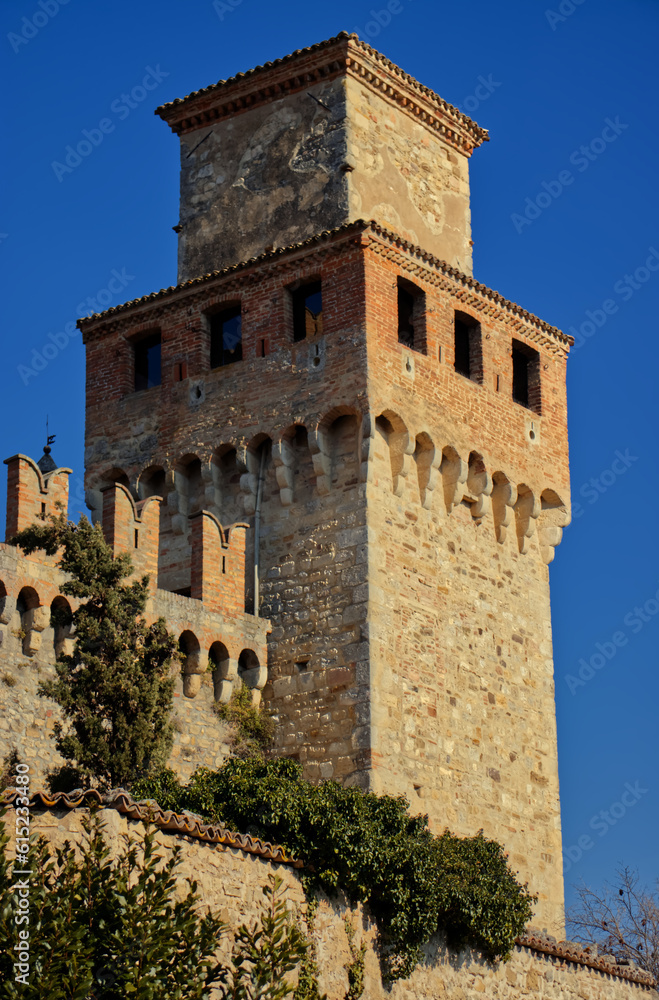 Castle of Vigoleno.