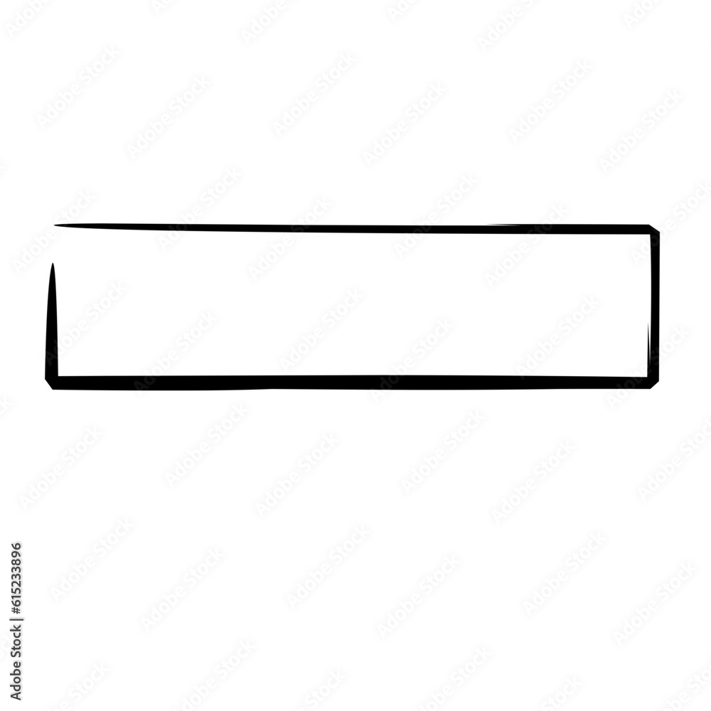 Modern Geo Rectangle Line Vector Modern Geo Rectangle Line Vector