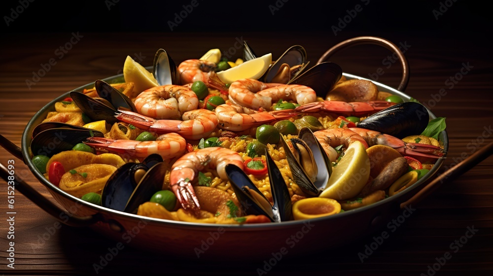 Savor the Flavors: Paella - A Feast of Saffron Rice and Seafood Savor the Flavors: Paella - A Feast of Saffron Rice and Seafood