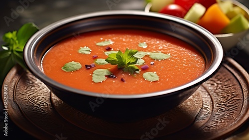 Refreshing Gazpacho: Chilled Tomato-Based Soup Delight