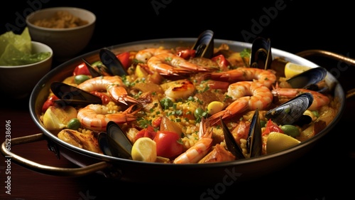 Savor the Flavors: Paella - A Feast of Saffron Rice and Seafood