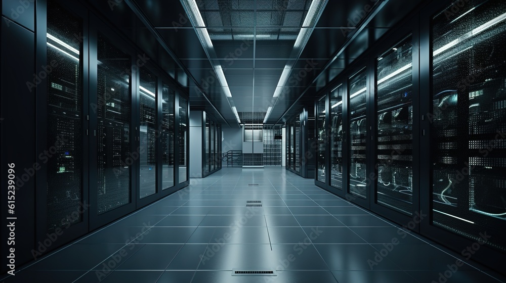 supercomputer in the data center
