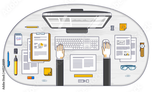 Business analysis, office w...