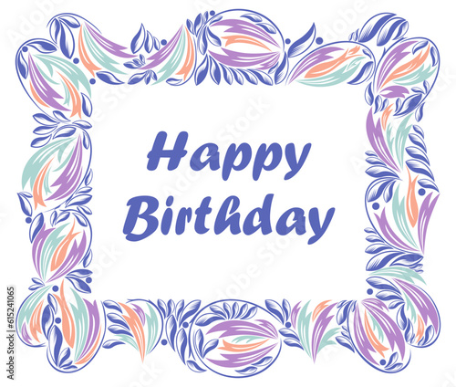 Happy birthday greeting car...