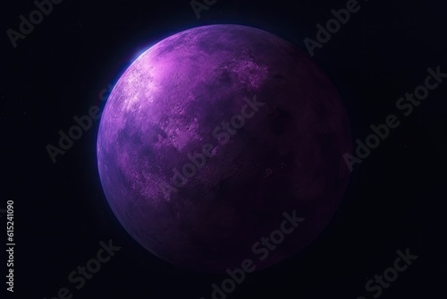 mysterious purple object hovering in the night sky