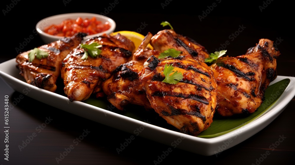Spicy Grilled Delights: Kenyan Pilipili Chicken