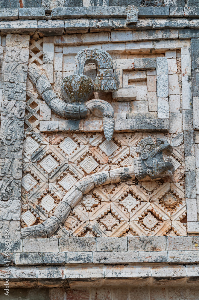 Maya Bas Reliefs in Uxmal