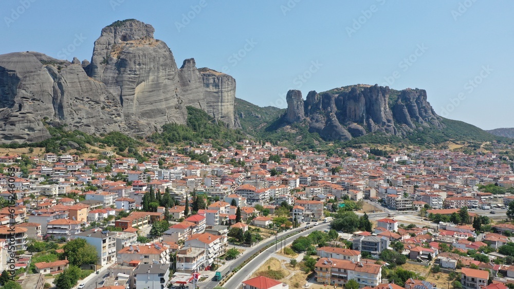 Fototapeta premium Meteora Monasteries in Kalabaka Greece