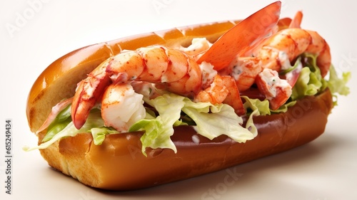 Coastal Delight: Savory Lobster Roll from Canada