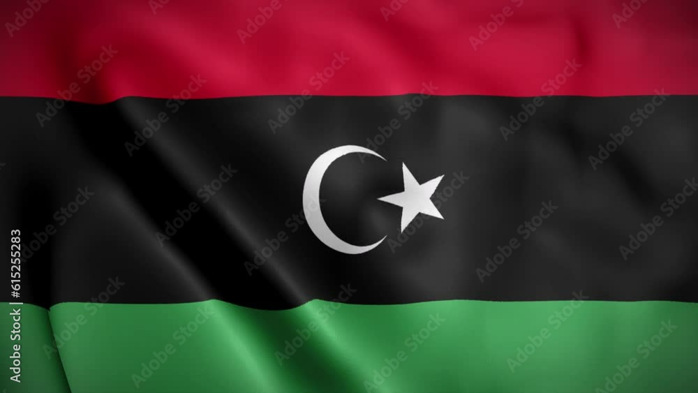 Libya flag waving animation 4K (perfect loop) Libya flag waving animation 4K (perfect loop)