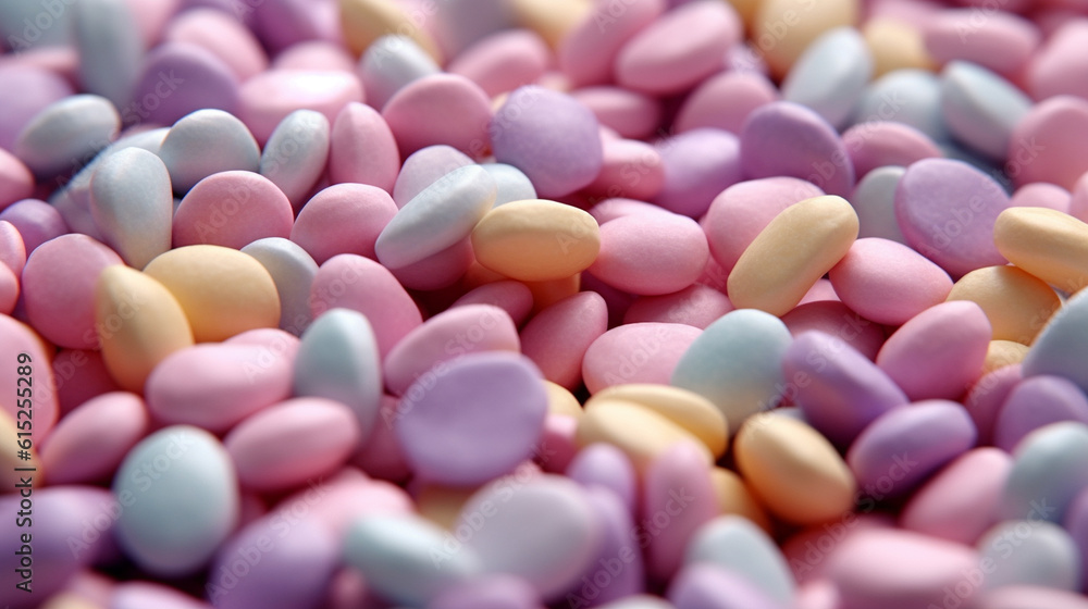 Colorful soft pastel candies confetti rainbow sprinkles mix wallpaper AI Generated image Colorful soft pastel candies confetti rainbow sprinkles mix wallpaper AI Generated image