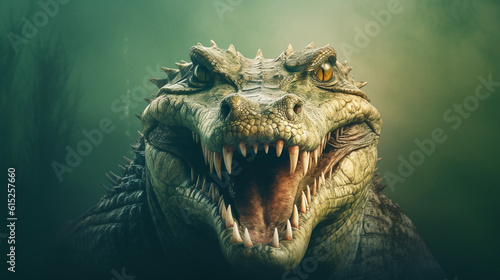 head of a crocodile