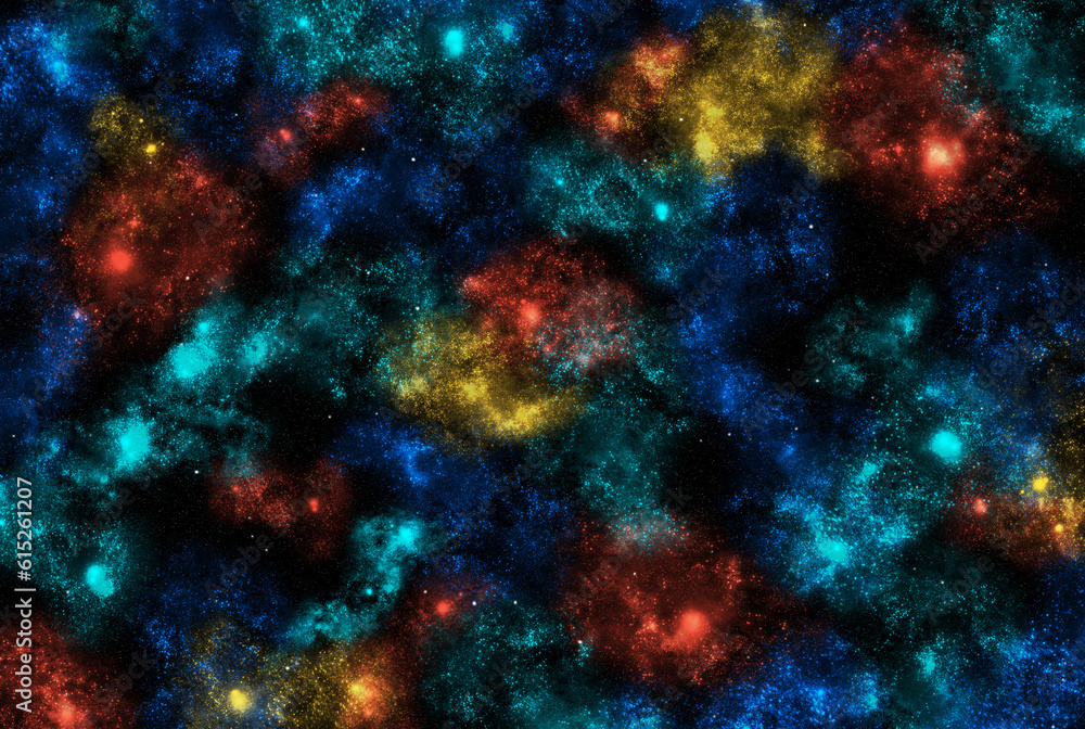 Obraz premium Starry galaxy dark infinite milky way twinkle cosmos astrology interstellar background