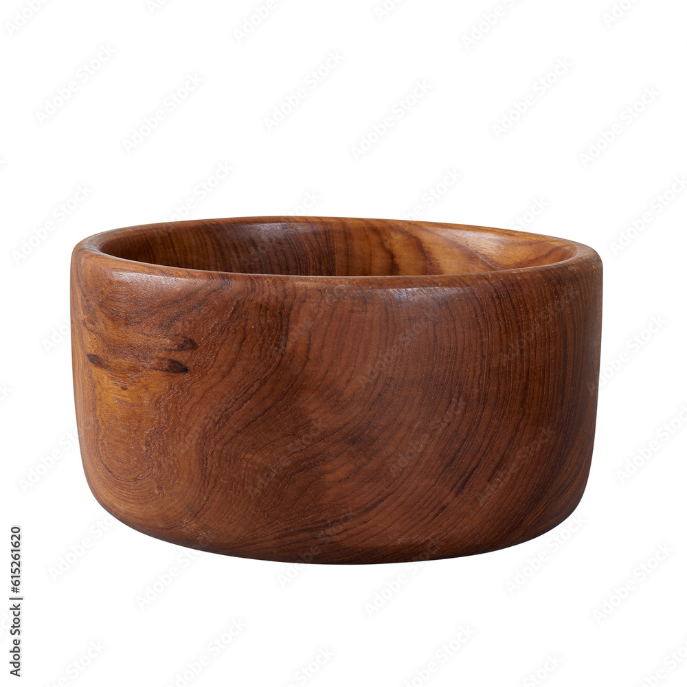 Carved wooden bowl. Dark wood grain dish. Luxury kitchenware. Carved wooden bowl. Dark wood grain dish. Luxury kitchenware.