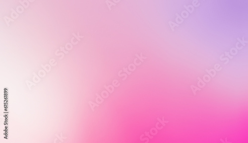 Photographie Blurred color gradient purple pink blue grainy color gradient background dark ab