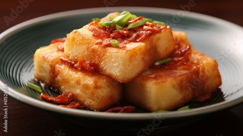 Turnip Cake: Pan-Fried Savory Delight with a Twist