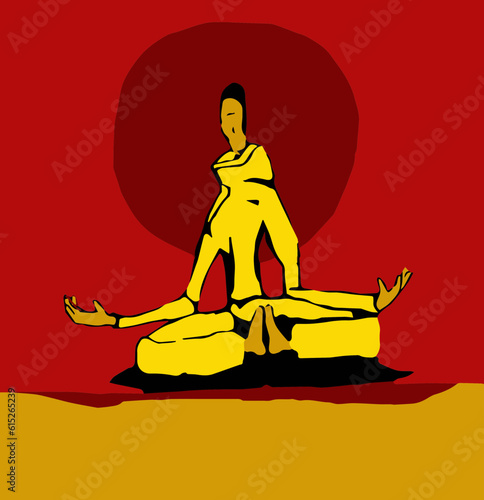 Mahatma illustration