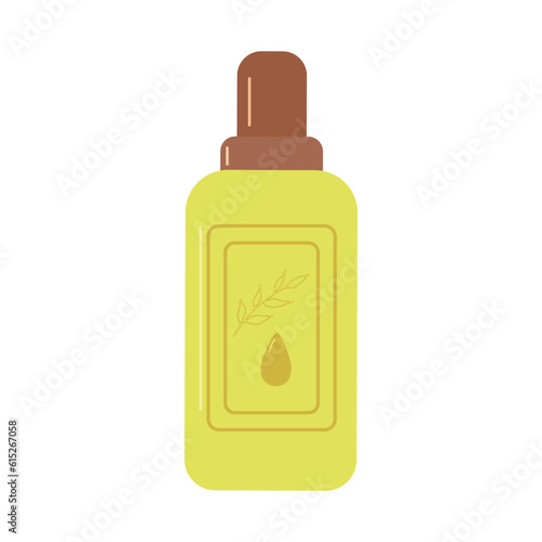 Home incense, aroma diffuser. Essential oil, water soluble. Vector illustration.
