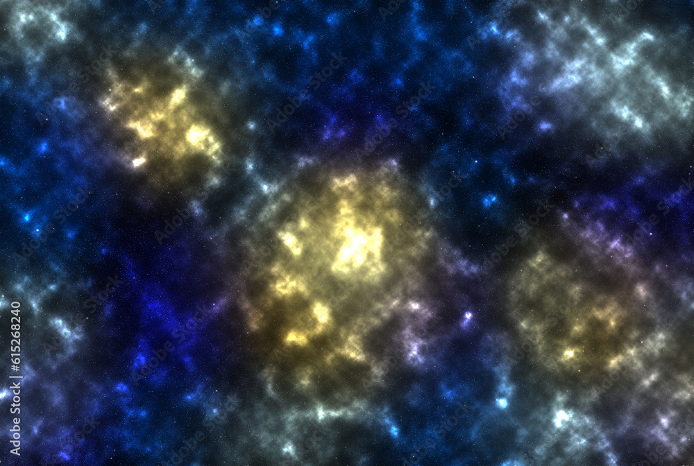 Fototapeta premium Starry galaxy dark infinite milky way twinkle cosmos astrology interstellar background