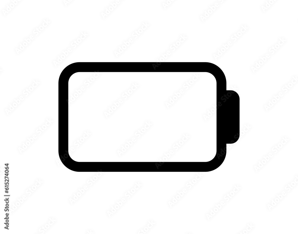 Vector battery icon. High quality black style vector icon. Baterry charge indicator. Empty batery level, energy, charging. Power low up status batteries logo. Vector battery icon. High quality black style vector icon. Baterry charge indicator. Empty batery level, energy, charging. Power low up status batteries logo.