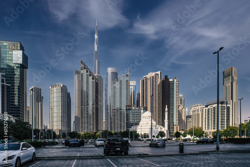 Dubai downtown city downtown
