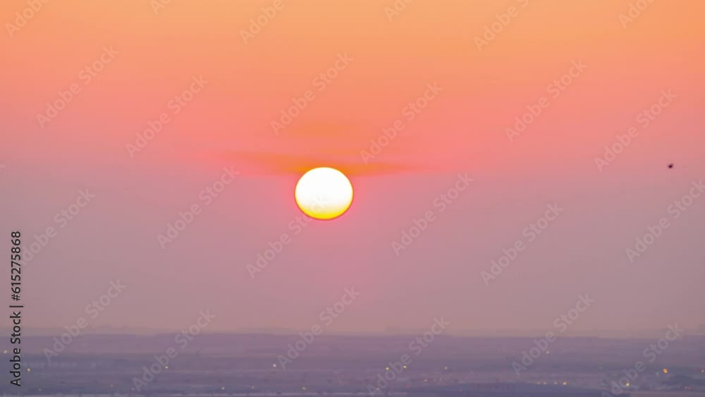 round red sun rise up from horizontal in a dusty or smoky sky in summer hottest season. environment problem in northern America, Canada. Air pollution cause health and breathing issue. polluted air round red sun rise up from horizontal in a dusty or smoky sky in summer hottest season. environment problem in northern America, Canada. Air pollution cause health and breathing issue. polluted air