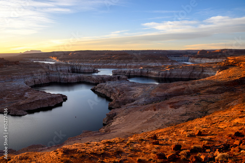 Landscape photograph of Wahweap Overlook in Page, Arizona. Lake Powell.