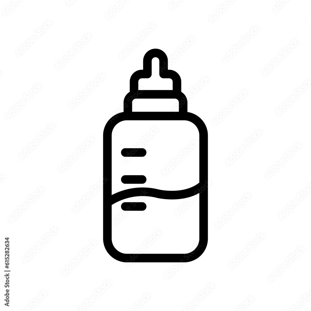 milk bottle line icon illustration vector graphic milk bottle line icon illustration vector graphic