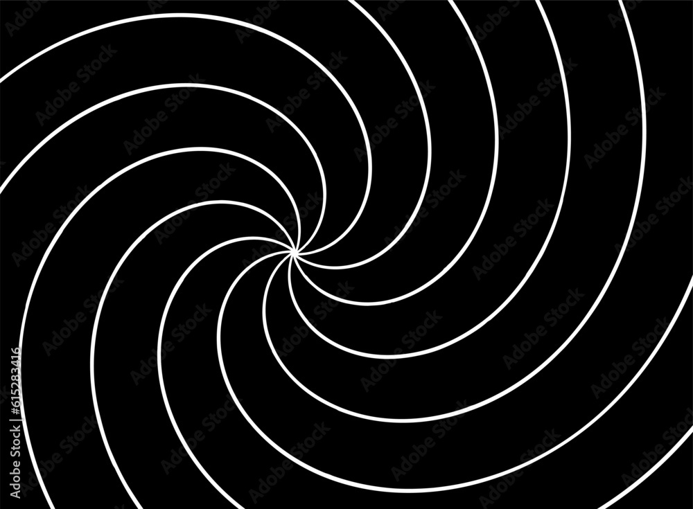 Fototapeta premium James rifled gun barrel grooves. Horizontal background, vector pattern, rifled channels.