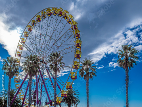Ferris Wheel Purple © david hutchinson