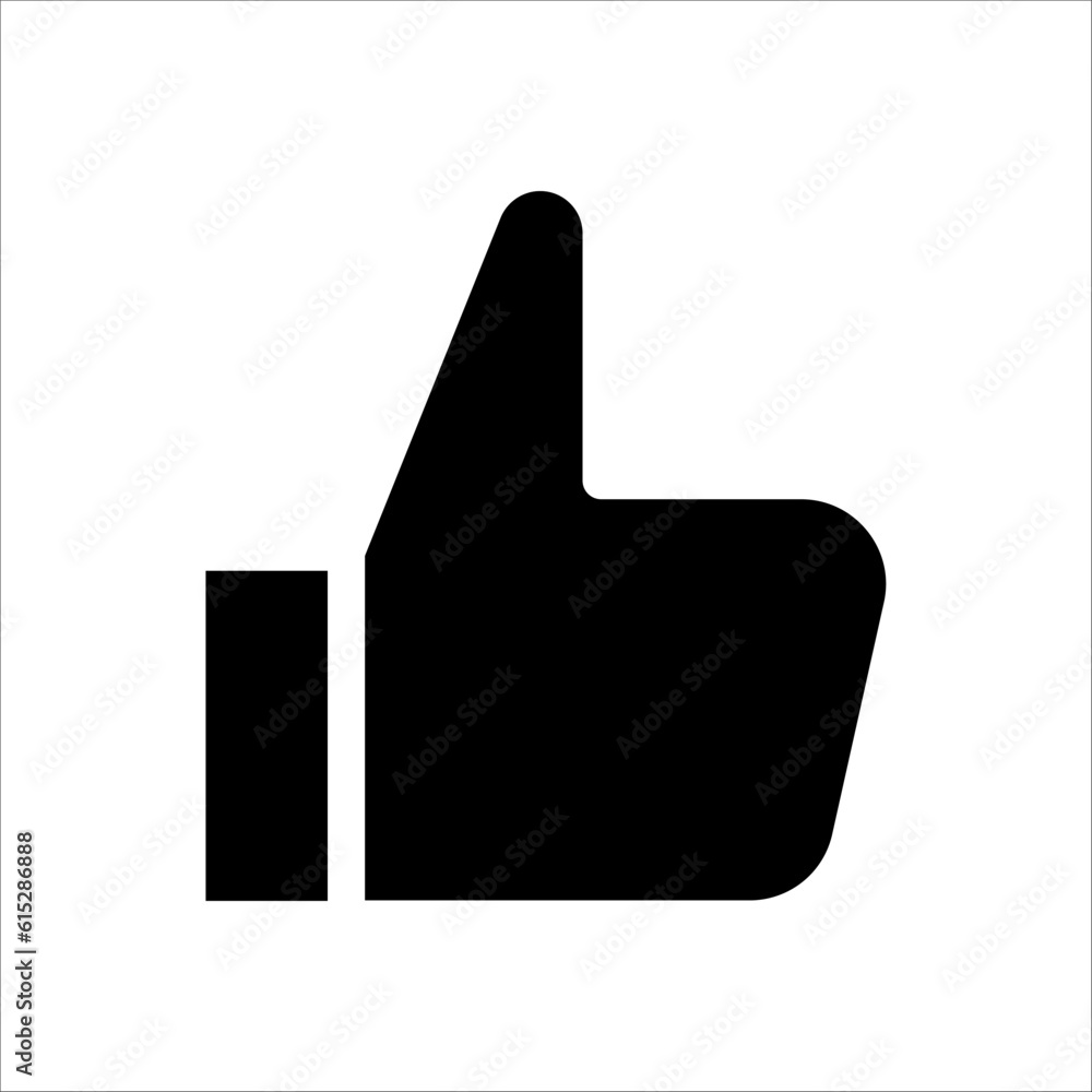 Thumbs Up Icon, like Vector Design Template. Editable Stroke on white background. EPS 10 Thumbs Up Icon, like Vector Design Template. Editable Stroke on white background. EPS 10