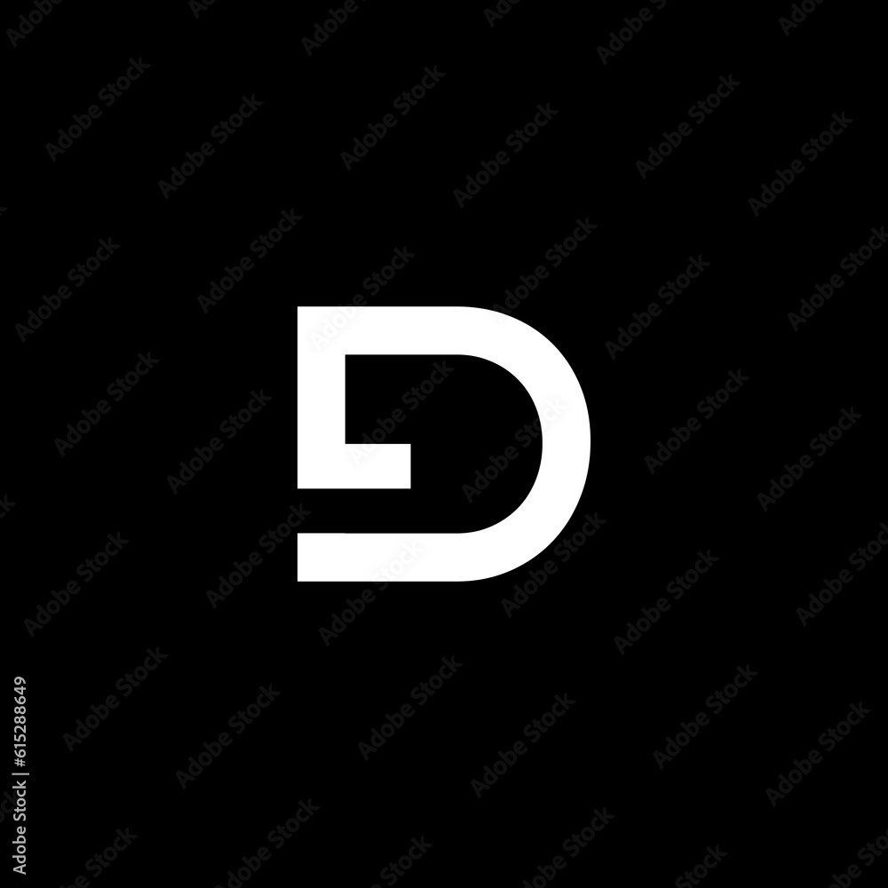 logo D abstrak collaboration G collor white logo D abstrak collaboration G collor white