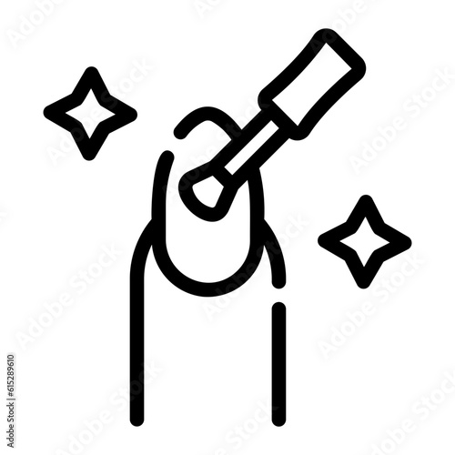 manicure Line Icon